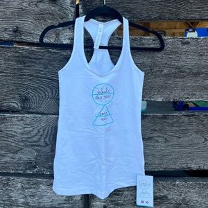 NWT Lululemon Cool Racerback Tank White